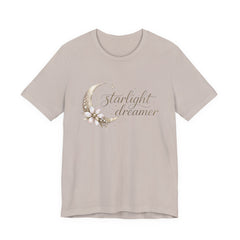 Starlight Dreamer Tee — Moon & Floral Graphic Shirt