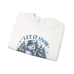 Let It Snow Somewhere Else - Winter  - Sweatshirt - Blue Design