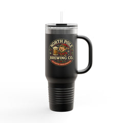 North Pole Brewing Co. Insulated Travel Mug - 40oz Coffee Tumbler for Adventurers