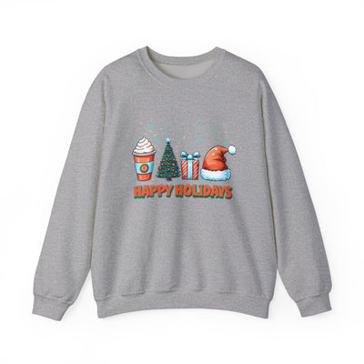 Christmas Coffee Santa Hat Sweatshirt