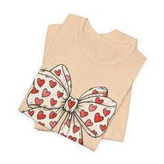 Valentine Heart Bow T-Shirt