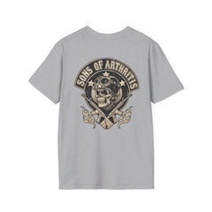 Sons of Arthritis Skull Tee — Military Biker Veteran Graphic T-Shirt