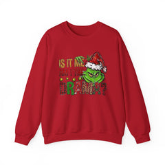 Grinch 'Is It Me? Am I The Drama?' Christmas Sweatshirt