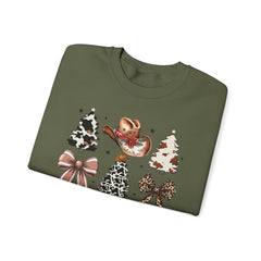 Rustic Coquette Christmas Sweatshirt