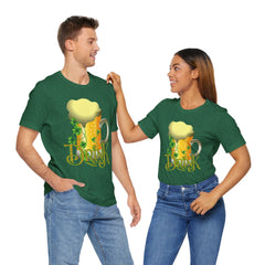 St. Patrick's Day Drink Tee - Unisex Short Sleeve T-Shirt