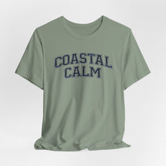 Coastal Calm Tee — Relaxed Beach Vibes Short Sleeve Shirt