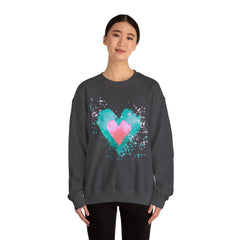 Watercolor Hearts - Valentine's Day Sweatshirt
