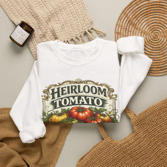 Heirloom Tomato Market Sweatshirt — Vintage Farmhouse Produce Graphic Crewneck