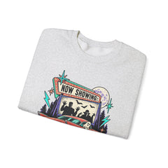 Nightmares Retro Movie Crewneck Sweatshirt- Halloween Vibes