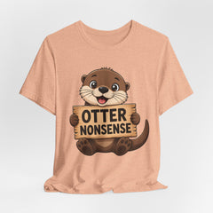 Otter Nonsense T-Shirt — Cute Otter Pun Tee