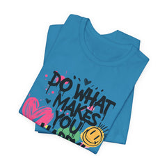 Do What Makes You Happy Tee | Unisex Jersey Short Sleeve Shirt, Positive Vibes Shirt, Gift for Friends, Uplifting Apparel, Casual [...]