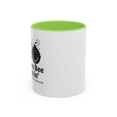Colorful Bee Buzzin' Mug - Fun Coffee Cup for Summer Sips