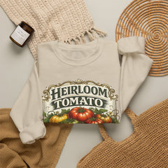 Heirloom Tomato Market Sweatshirt — Vintage Farmhouse Produce Graphic Crewneck
