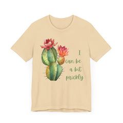 I Can Be A Bit Prickly  - Cactus - Unisex Jersey Short Sleeve Tee