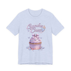 Cupcakes & Carats Tee — Cute Pastel Cupcake Graphic T-Shirt
