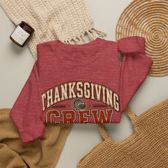 Thanksgiving Crew Sweatshirt - Vintage Turkey Family Holiday Pullover - Fall Apparel