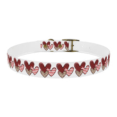 Dog Collar- Rustic Hearts