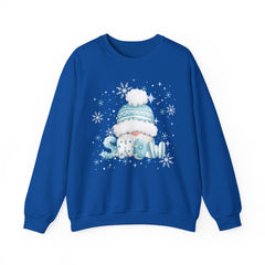 Winter Chill Sweatshirt - Cozy Unisex Crewneck with Snowy Design, Perfect for Holidays, Gifts, Snow Lovers, Warmth, Casual Style