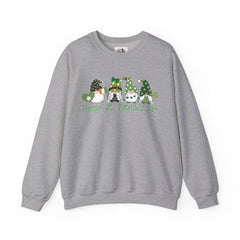 Gnomes Crewneck Sweatshirt - Unisex Happy St. Patrick's Day Apparel