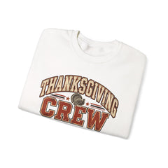 Thanksgiving Crew Sweatshirt - Vintage Turkey Family Holiday Pullover - Fall Apparel