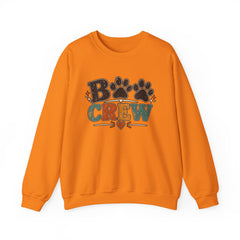 Dog Crew Sweatshirt – "B Crew" Paw Print Graphic Crewneck