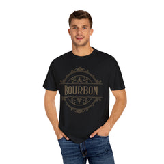 BOURBON - Victorian Label  - T-shirt - Military Branches, Right to Bear Arms, American Flag