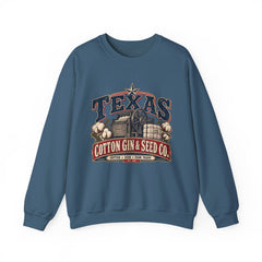Texas Cotton Gin & Seed Co. Crewneck Sweatshirt - Southern Heritage