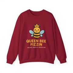Queen Bee Fizzin'  -Unisex Crewneck Sweatshirt - Cute Casual Fashion