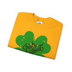 St. Patrick's Day Unisex Crewneck- Irish Heartbeat