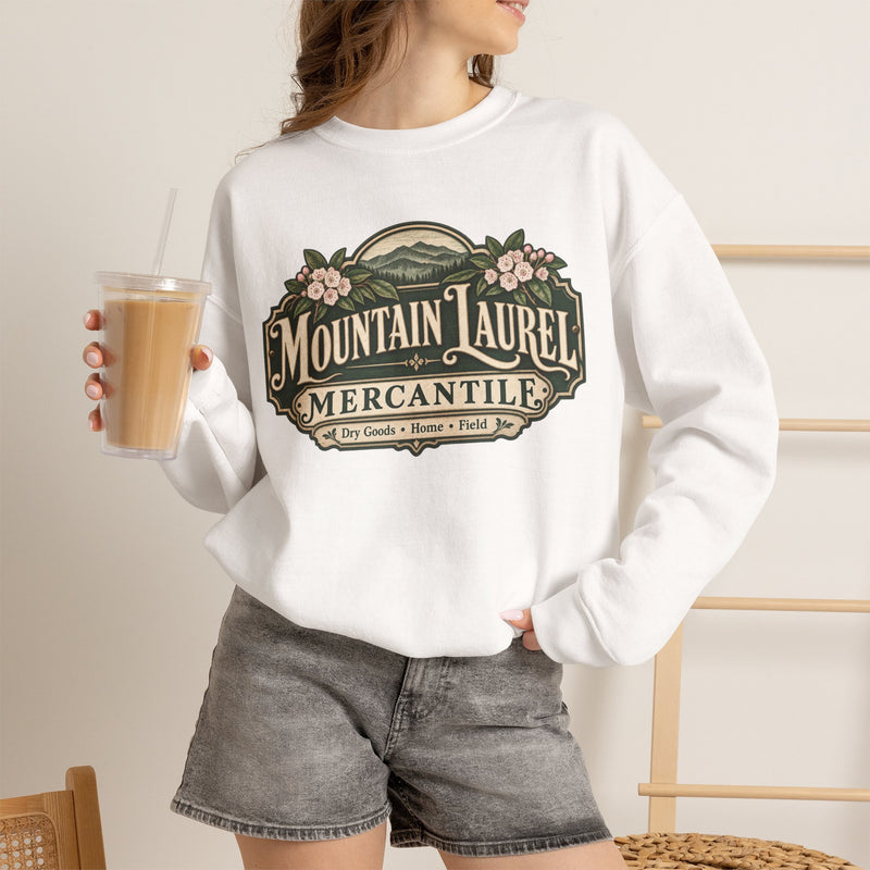 Mountain Laurel Mercantile Vintage Logo- Southern Heritage