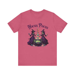 Hocus Pocus Halloween T-Shirt, Witch Tee, Unisex Halloween Shirt, Spooky Season Apparel, Costume Party Top