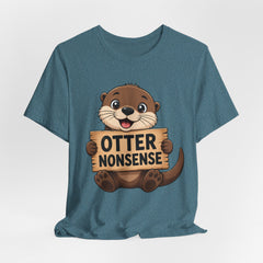 Otter Nonsense T-Shirt — Cute Otter Pun Tee
