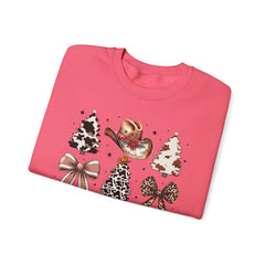 Rustic Coquette Christmas Sweatshirt