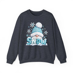 Winter Chill Sweatshirt - Cozy Unisex Crewneck with Snowy Design, Perfect for Holidays, Gifts, Snow Lovers, Warmth, Casual Style