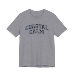 Coastal Calm Tee — Relaxed Beach Vibes Short Sleeve Shirt