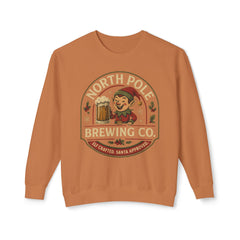 North Pole Brewing Co. Unisex Lightweight Comfort Colors Crewneck Sweatshirt - Cozy Holiday Sweatshirt, Christmas Gift, Winter Apparel, Casual Wear, [...]