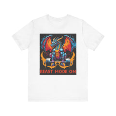 Beast mode on - Dragon – Fitness T-shirt for Gym Workouts