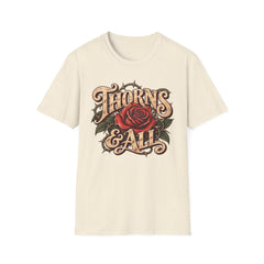 Thorns & All Rose Graphic T-Shirt - Love - Valentine