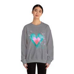 Watercolor Hearts - Valentine's Day Sweatshirt