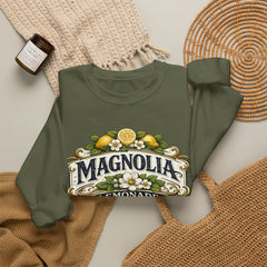 Magnolia Lemonade Vintage Logo Crewneck Sweatshirt