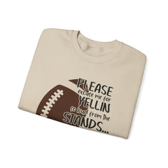 Fall Football Fan Sweatshirt