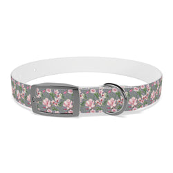 Dog Collar- Pink Flowers