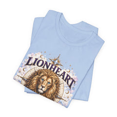 Lionheart T-Shirt — "Let Your Heart Lead" Lion Graphic Tee