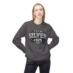 Team Silver #925 Crewneck Sweatshirt- Jewelry Lover