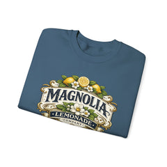 Magnolia Lemonade Vintage Logo Crewneck Sweatshirt
