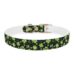 Dog Collar - St Patrick's Day Clover Design