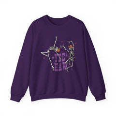 Yee Haw Skeletons Sweatshirt - Cozy Unisex Crewneck for Halloween, Fall Fashion, Casual Outfits, Gift for Cowpoke Enthusiasts, Western Style