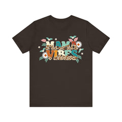 Tropical Mama Vibes Unisex Jersey Tee - Perfect for Summer & Holidays