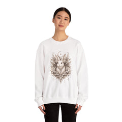 Bunny Moon Floral Crewneck Sweatshirt
