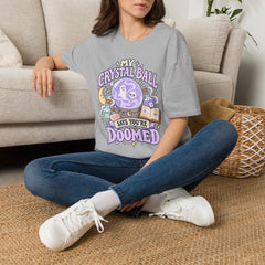 My Crystal Ball Says You’re Doomed T-Shirt — Cute Pastel Fortune-Telling Tee- Halloween- BP